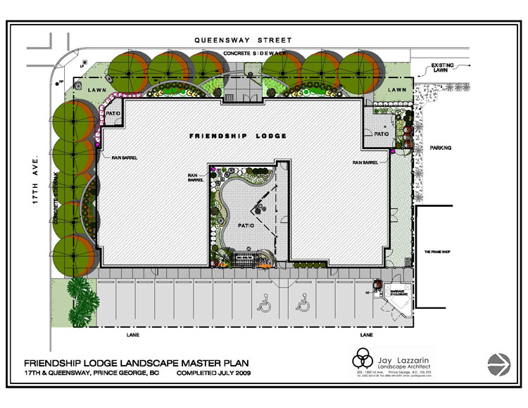 Friendship Lodge Landscape Plan